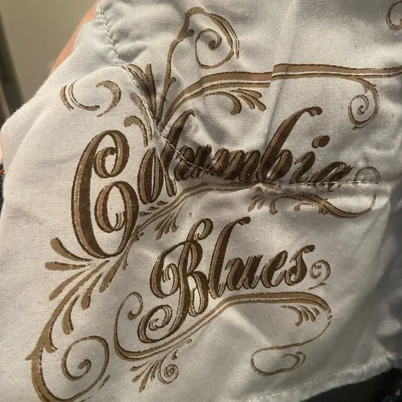 Columbia Blue Denim Straight Skirt - Picture 9 of 9